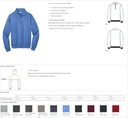 Port & Company ® Core Fleece 1/4-Zip Pullover Sweatshirt